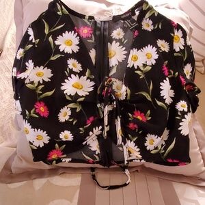 Floral crop top